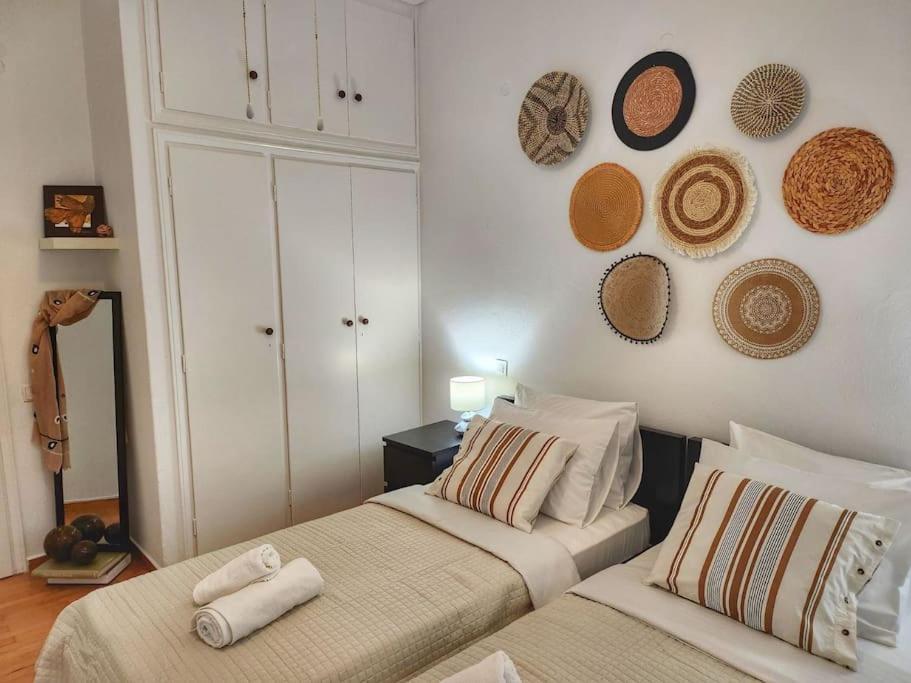 Ilyssos - Boho Stylish Apt- Hilton Area เอเธนส์ ภายนอก รูปภาพ